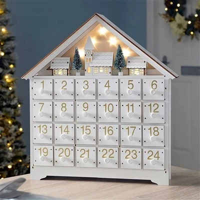 Wooden Diy Advent Calendar