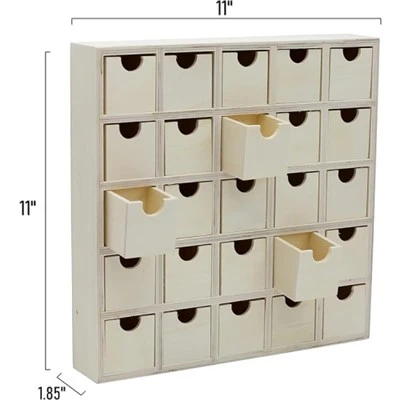 Wooden Advent Calendar