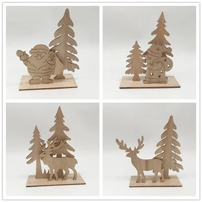 Wooden Christmas Decor