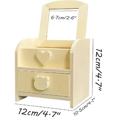 Wooden Jewelry Organizer Box