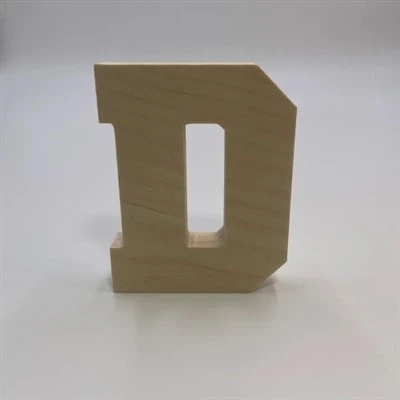 Wooden Letter D