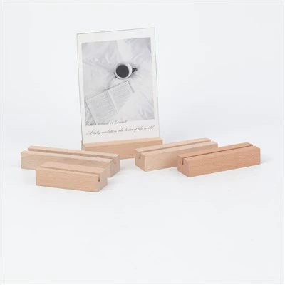 Wooden Name Card Holder